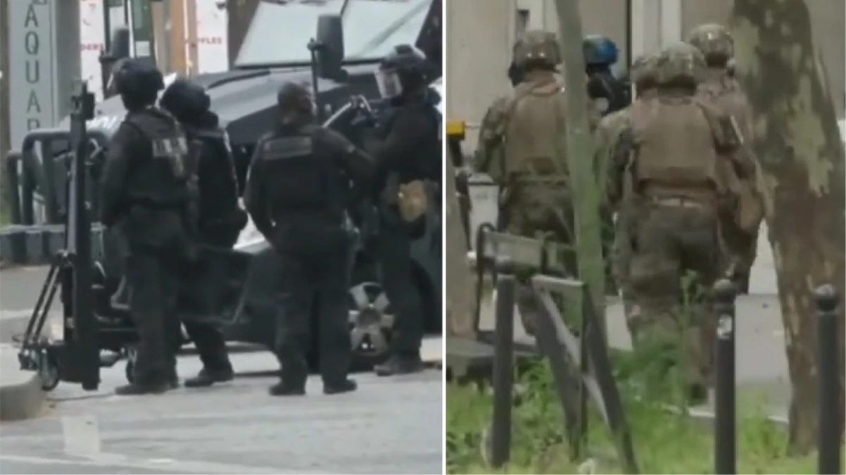 Paris’teki İran Konsolosluğu önünde canlı bomba alarmı! Şahıs, polis operasyonuyla gözaltına alındı